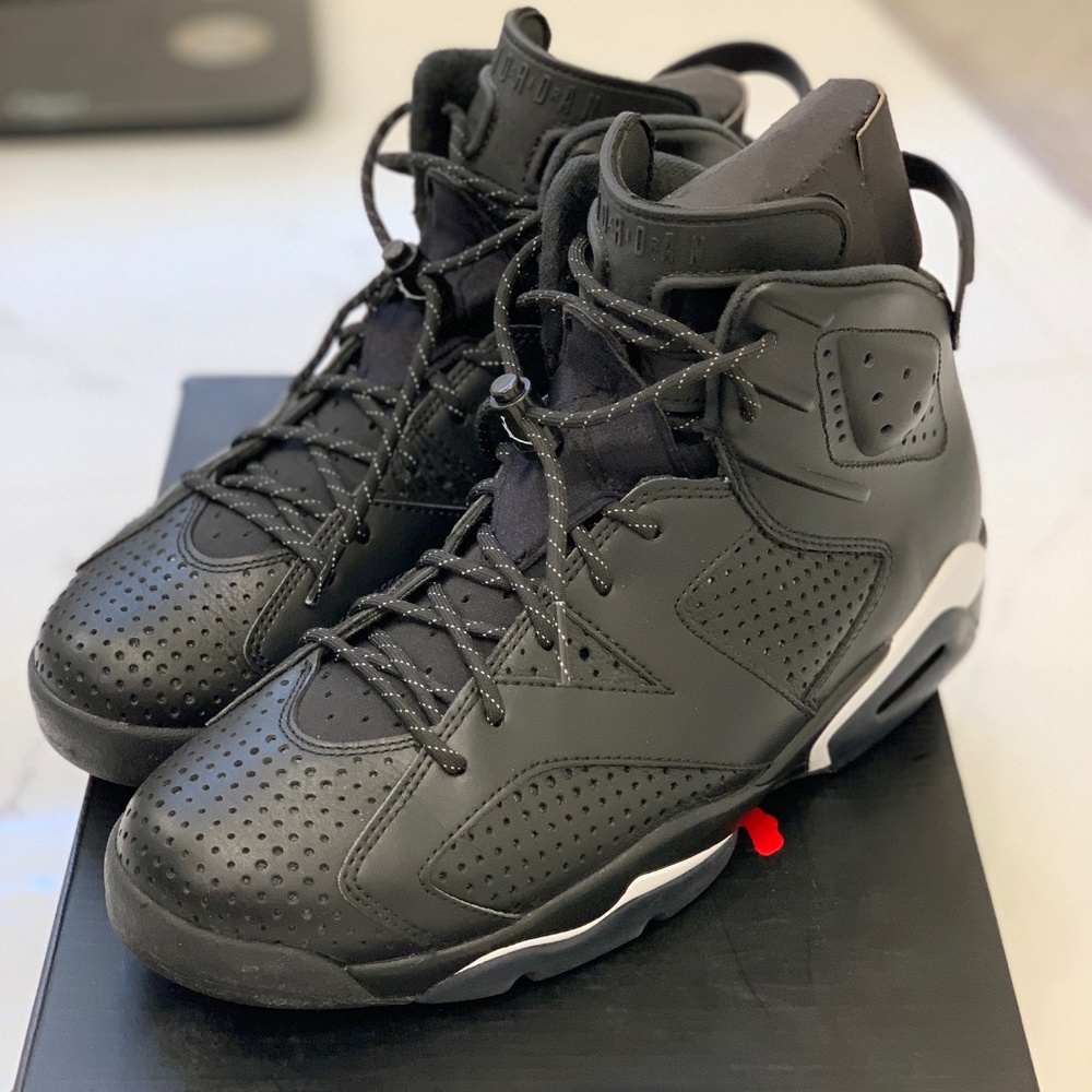 Nike Air Jordan Retro 6 "Black Cat" Mens 10.5